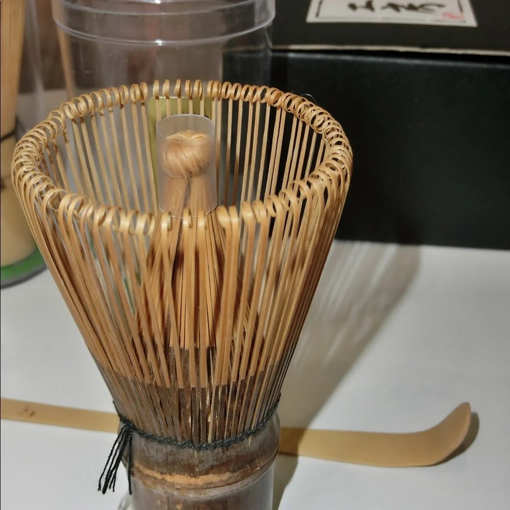 Handcrafted Bamboo Matcha Whisk And Scoop Set
